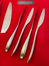 ONEDIA Sestina Stand Up 18/10 Stainless Elegant Dinner Knives 9 1/2" Set of 4