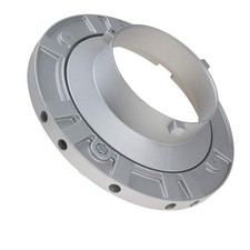 Godox Bowens Mount Softbox Speed Ring Adapter for Studio Photography Silver