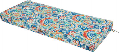 Outdoor Bench Cushion 48 X 18 Inches, Settee Loveseat Pads with Handle and Ties