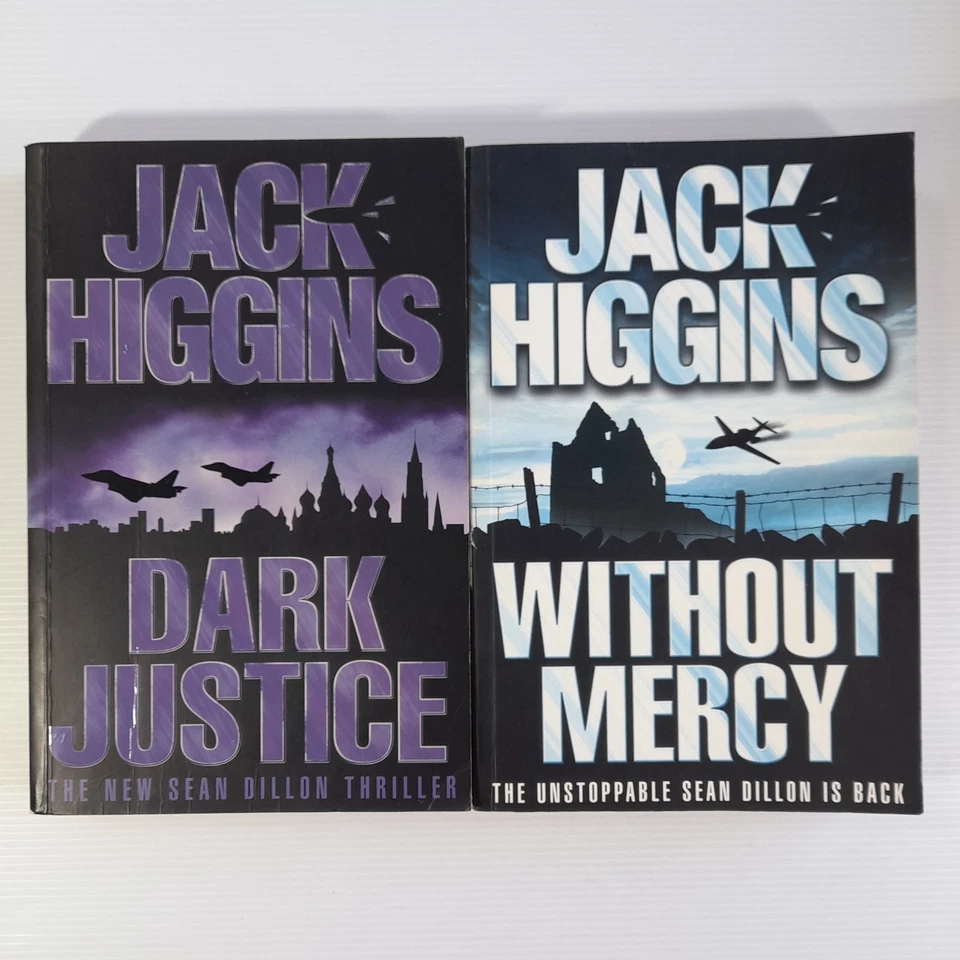 Jack Higgins x 5 Sean Dillon Series Thriller Spy Suspense Action Large Paperback - image 2 of 4