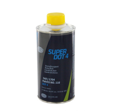 Pentosin  1204114 Corrosion Resistant Super Dot 4 Brake Fluid; 500ML