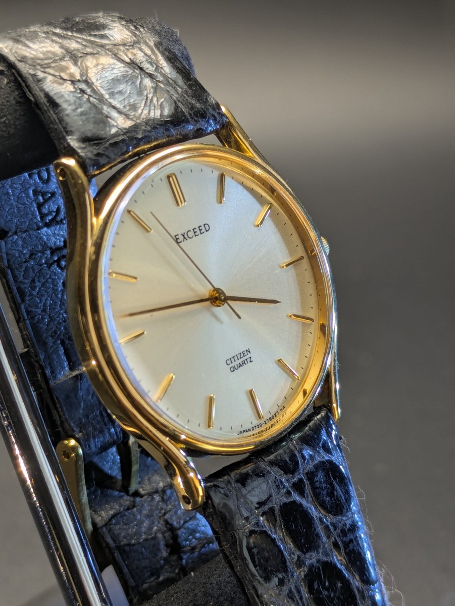 CITIZEN EXCEED Quartz Men's Watch 2730-273834 Battery Replaced
