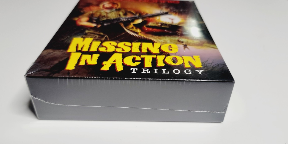 Missing In Action Trilogy 1 2 3 (Blu-ray, 2023, 3-Disc) SEALED