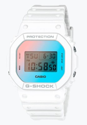 Casio G-Shock Beach White Digital Watch DW-5600TL-7