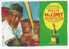 WILLIE MCCOVEY TOPPS SHOEBOX TREASURES BY ANDY FRIEDMAN BASE GIANTS #45 2025 25