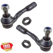 TRQ Outer Tie Rod Set Toyota Tundra Sequoia 00-02 Driver Passenger