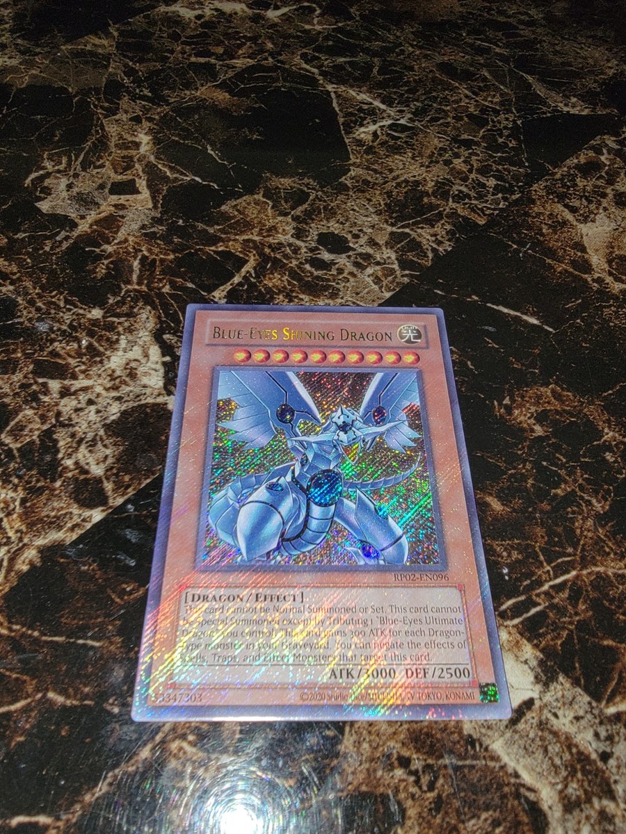 Yugioh Retro Pack 2 Blue-Eyes Shining Dragon RP02-EN096 Secret