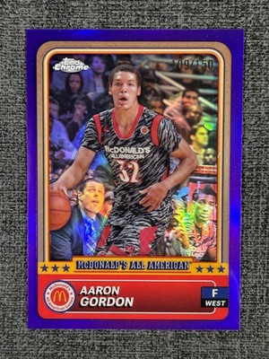 Aaron Gordon 2024 Topps Chrome McDonald's All American Purple /150 #100