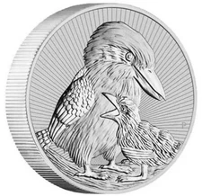 2020 Kookaburra & Baby Australia 2 oz Silver Coin Next Generation .9999 Silver