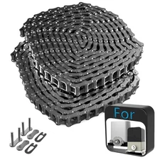 Blütezeit 08B Roller Chain Set for Automatic Sliding Gate Opener, 2×10ft Metric