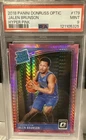 2018-19 Panini Donruss Optic Jalen Brunson Hyper Pink RR #179 PA 9