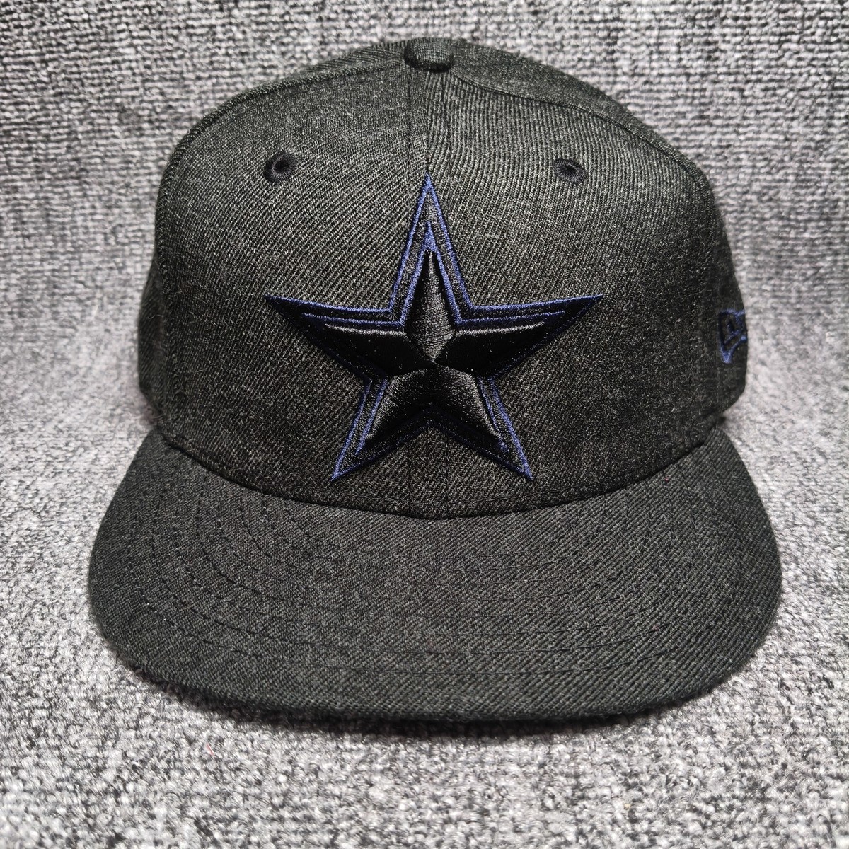 New Era 59FIFTY Dallas Cowboys Fitted Hat Size 7 3/8 Dark Grey NFL Cap
