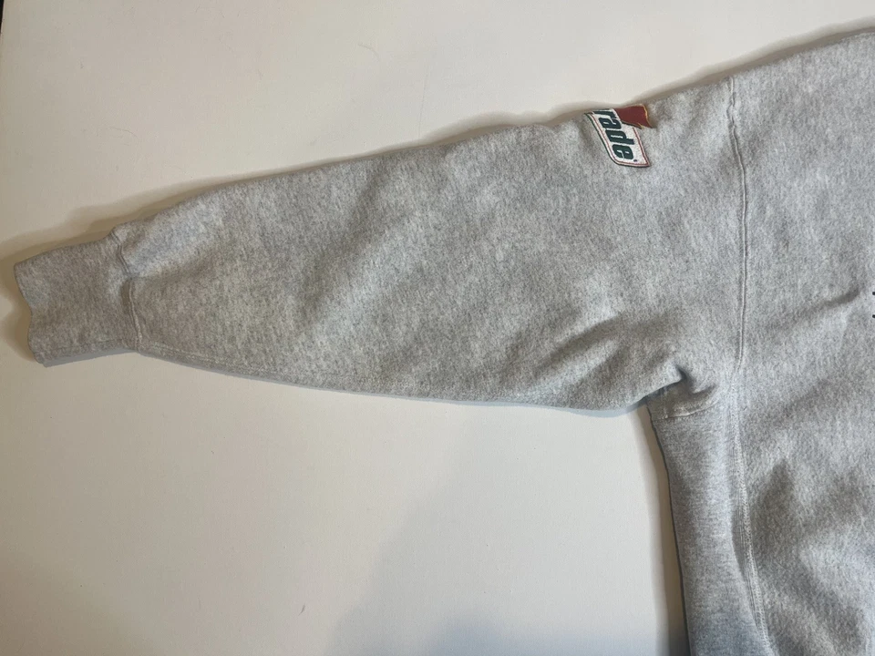 Vintage Be Like Mike Drink Gatorade Michael Jordan Gray Crewneck Sweatshirt L - Image 3 of 4