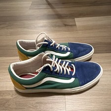 Men's Vans Old Skool (Vans Yacht Club) Blue/Green Size 11.5 - NEW IN BOX