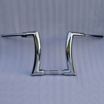 12'' CHROME DNA MONSTER FAT APE HANGER BARS 1-1/4'' FOR HARLEY TOURING HANDLEBARS