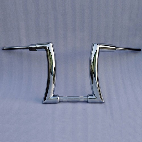 12" CHROME DNA MONSTER FAT APE HANGER BARS 1-1/2" FOR HARLEY TOURING H