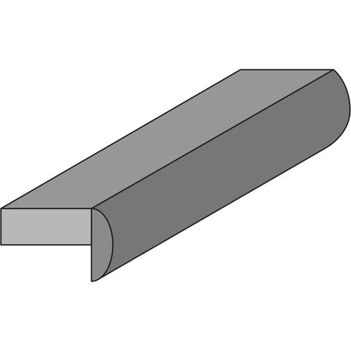 Wilsonart Laminate Edge Impact Resistant w/ Crescent Edge Italian White di Pesco