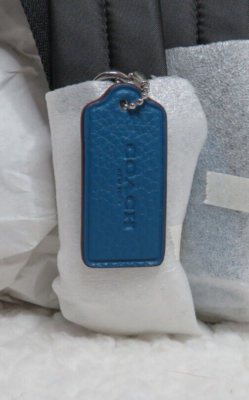 Coach Court Backpack In Colorblock Silver/Blue Jay/Dark  display picture 2