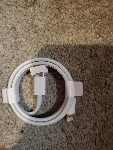 GENUINE Apple iPhone 14 13 12 11 Pro Max XR Charger Type C to Lightning Cable-1M - Picture 2 of 2