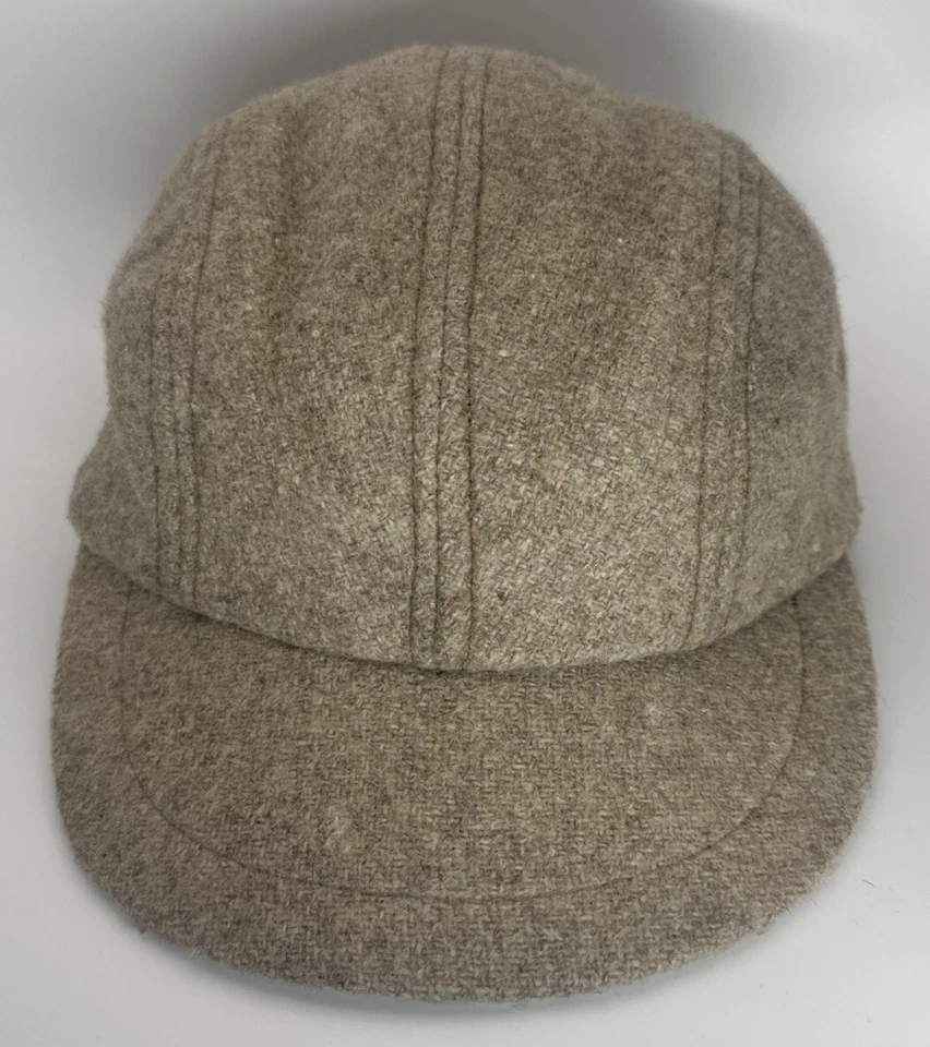 Gorra de 4 paneles de lana J Crew vintage talla mediana Union hecha en EE. UU. Foto 2 de 4
