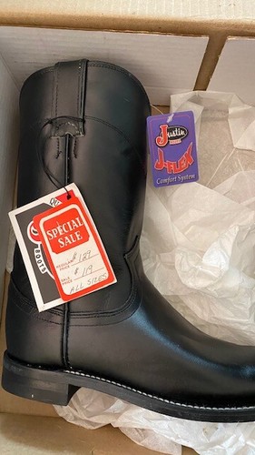 JUSTIN Western Boots LADIES Size 6 B w 