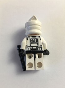 LEGO Star Wars ARF Clone Trooper Minifigure - #7913  sw0297 Green Clone Wars Gun