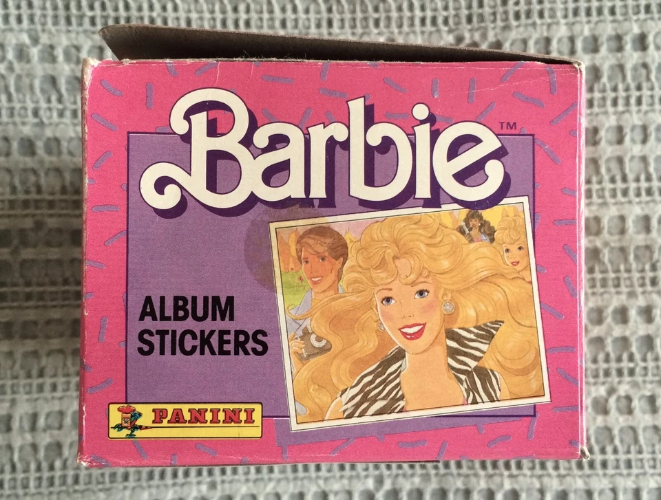Adesivos para álbum 1989 Panini Barbie - 432 na caixa - Imagem 4 de 4