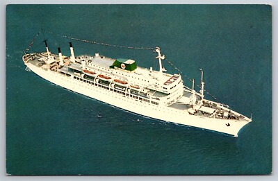 Brasil & Argentina Passenger Liners Moore McCormack Lines C1939 Postcard G5