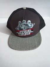 Youth Small Stormtroopers STAR WARS Hat BLACK Snapback Adjustable Cap