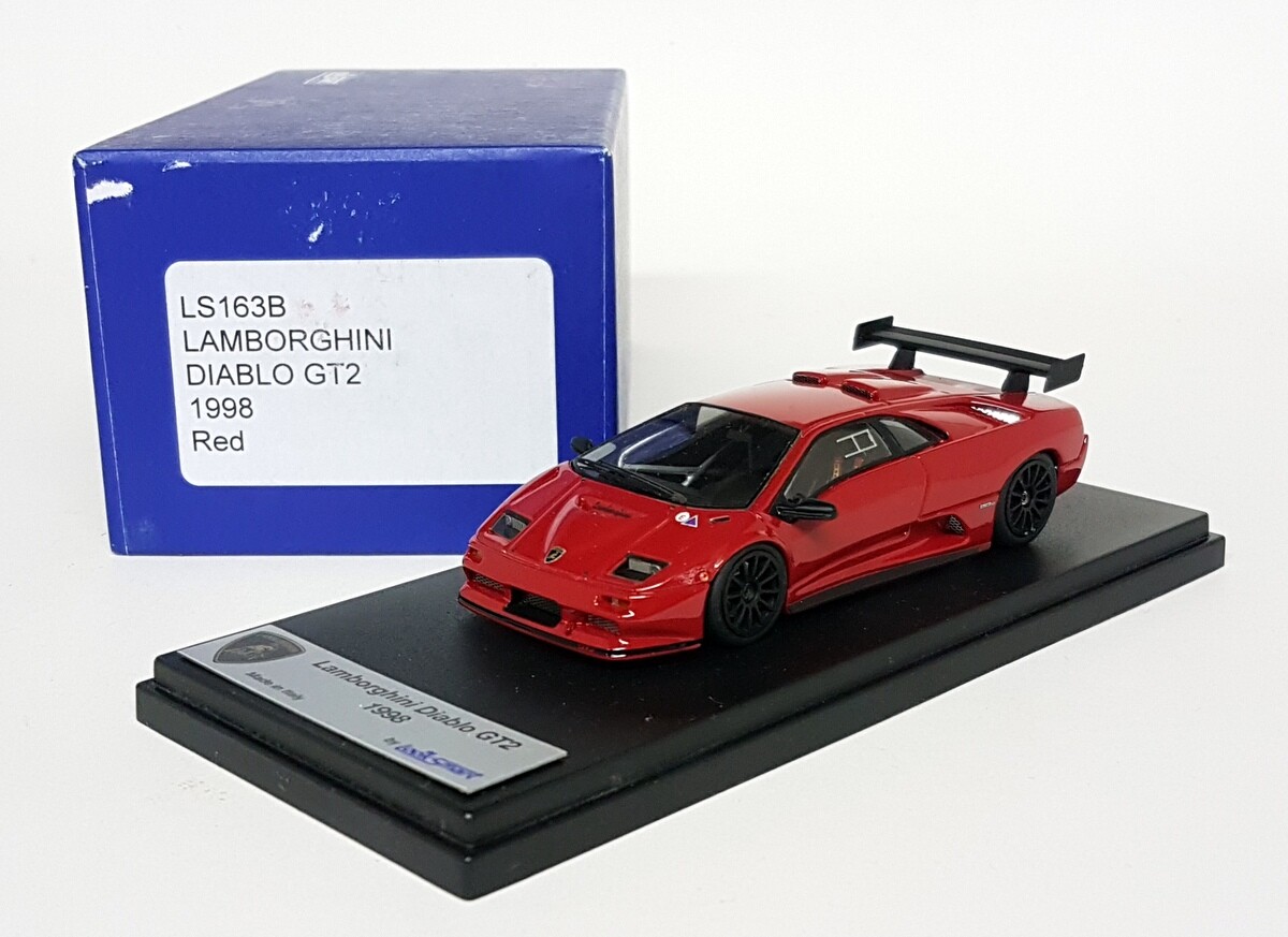 ミニカー LOOKSMART LAMBORGHINI DIABLO GT2 1998 LookSmart 1/43 Scale Resin - LS163B Lamborghini Diablo GT2
