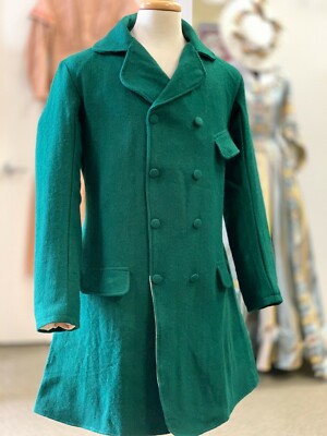 green frock coat