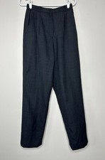 Vintage Lauren Ralph Lauren 100 Worsted Wool Dress Pants Women's 8 USA VTG