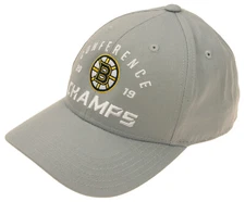 Outerstuff NHL Kids Boston Bruins 2019 Conference Champions Baseball Cap