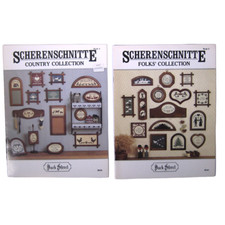 Back Street Scherenschnitte Design Collections 4 and 5 Country and Folks Uncut