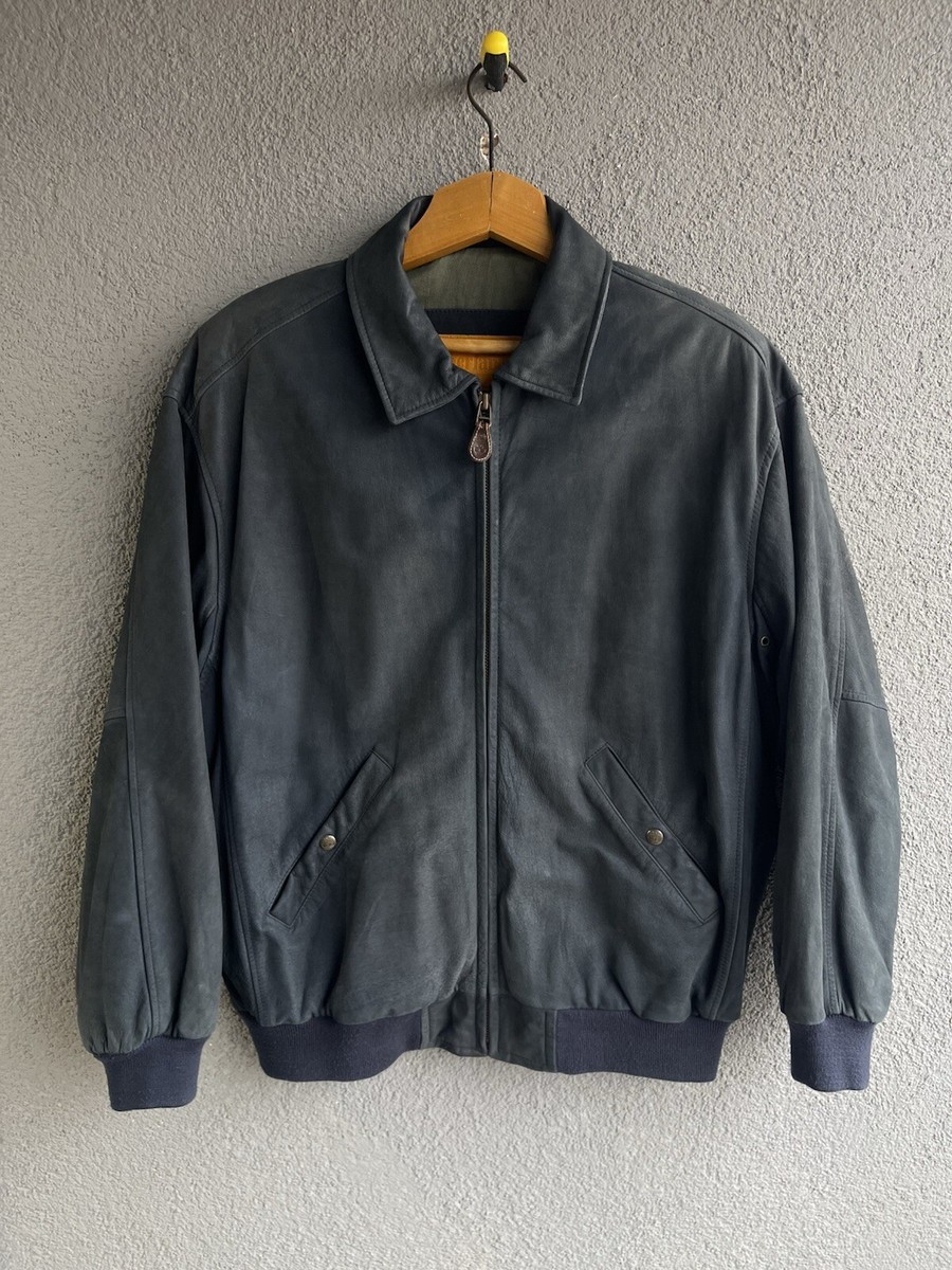 Vintage Timberland Weathergear Leather Jacket Men's Size Xl