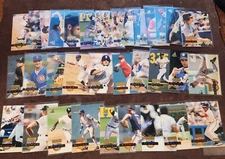 (34) 1994 Pinnacle BASEBALL Artist's Proof Parrellels W/Home & More