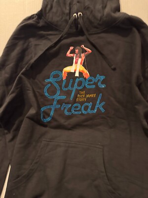 Independent Trading Co. Super Freak The Rick James Story Black Hoodie Size 2XL