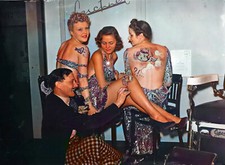 Vintage Tattoo Image 14 x 11" Photo Print