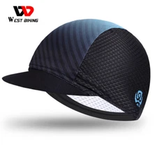WEST BIKING Cycling Hat Sunhat Outdoor Sports Suncap Helmet Cap Gradient Blue
