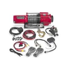 Stealth Winches 4500lb UTV ATV Winch, 12 Volt Electric Winch with 2 Wireless ...