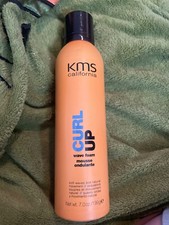 rare kms curl up wave foam mousse