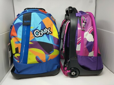ZAINO TROLLEY premium e ASTUCCIO COMIX FLASH scuola elementare e