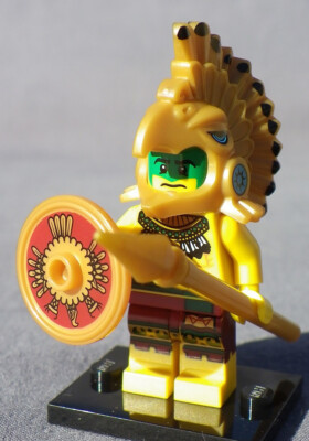 LEGO 8831 INKA KRIEGER ASTECHE SERIE 7 Nr. 4 NEU Aztec Warrior Golden Temple
