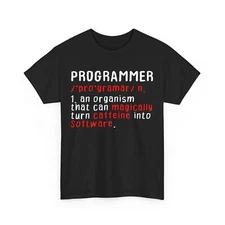 Programming Shirt, Programmer Definition Coding Lovers Coder T-shirt 