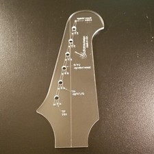 Custom Firebird Guitar Neck Headstock Template Tuner Drill Pattern HSFB1