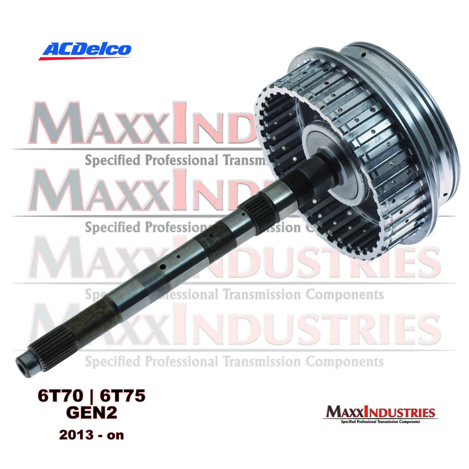 Se adapta a GM 6T70 6T75 2013+ transmisión Gen2 4-5-6 tambor de embrague con eje de entrada OEM Foto 2 de 3