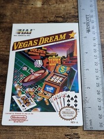 Authentic Vidpro Card Vegas Dream Kay Bee Toys R Us NES Nintendo Memorabilia VTG