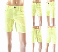 Lei Ashley Lowrise Junior Size 7 Cut Off Khaki Chino Shorts Neon Yellow Chop on sale Lei Ashley Lowrise Junior Size 7 Cut Off Khaki Chino Shorts Neon Yellow Chop on sale