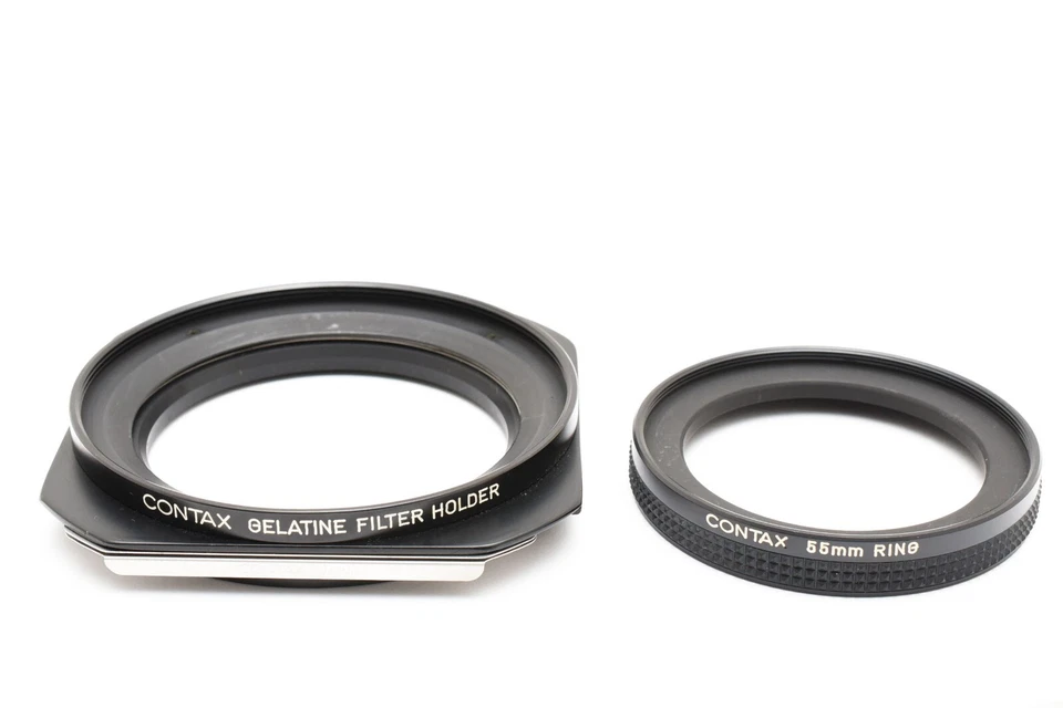 [ Almost MINT ] Contax Gelatine Filter Holder w/ Contax 55mm Ring Japan #1849P - Image 2 of 4