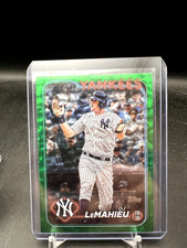 2024 Topps Series 2 DJ LeMahieu Green Foil SP #641 214/499 New York Yankees